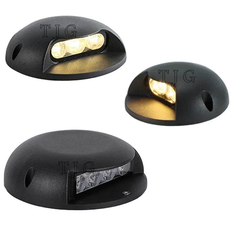 Spot LED avec renfort encastrable extérieur IP68 3W-12W