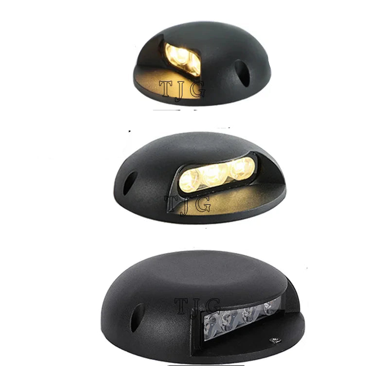 Spot LED avec renfort encastrable extérieur IP68 3W-12W