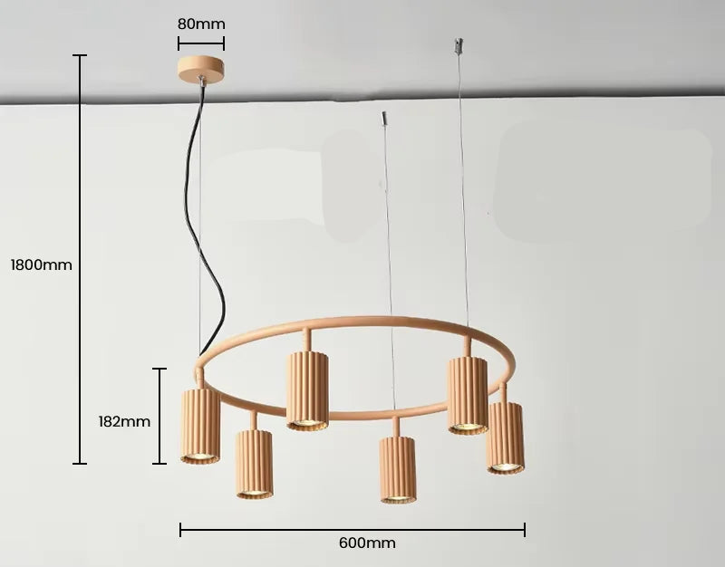 Spot suspension design cranté soft touch