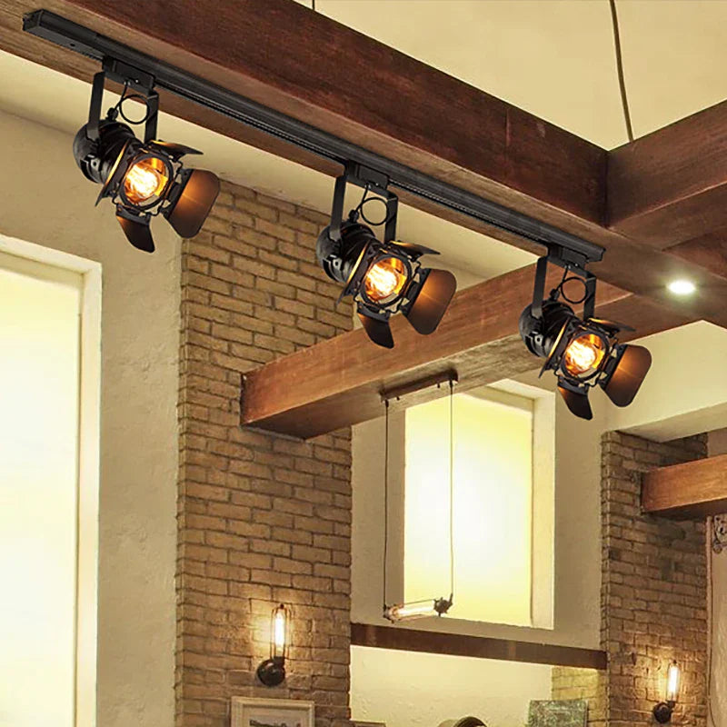 Spot led projecteur cinema orientable avec option sur rail