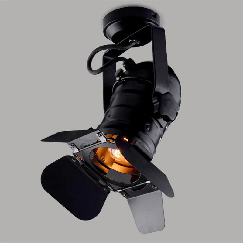 Spot led projecteur cinema orientable avec option sur rail