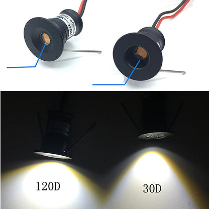 Mini spot dimmable led à encastrer IP65
