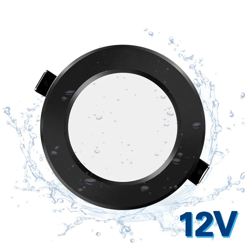 Spot led étanche encastrable à diffuseur opaque
