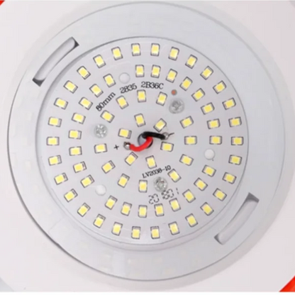 Spot led encastrable à intensité variable extra plat 3 cm de haut et large diffuseur blanc