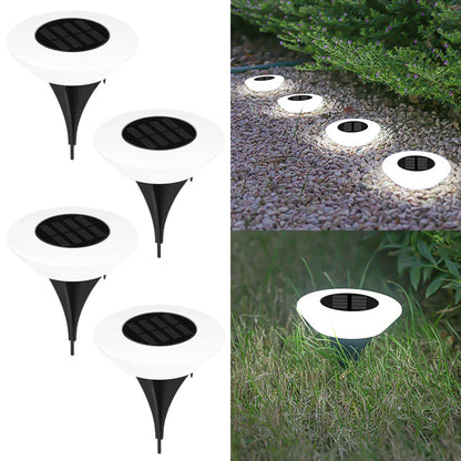 Spot solaire piquet design contour lumineux