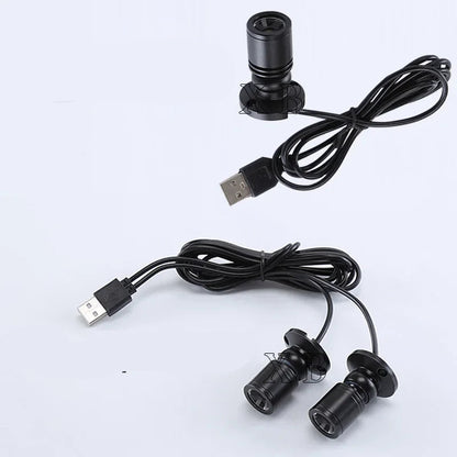 Mini spot led sur cable USB