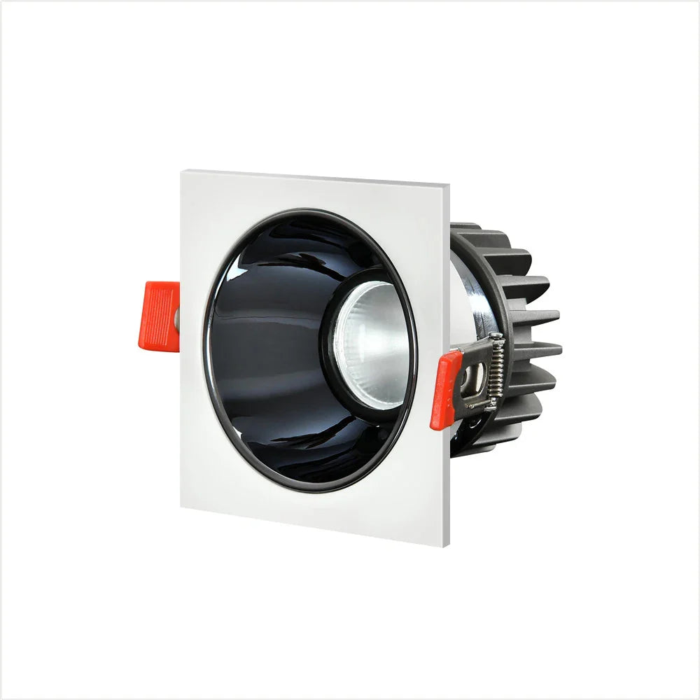 Spot encastrable led triple corps rectangulaire IP44
