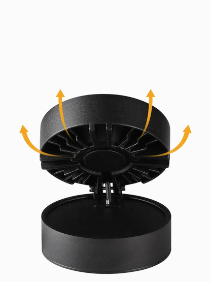 Spot LED Plafonnier à Tête Circulaire sans diffusion de chaleur